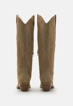 Anna Field Leather - Santiags - Beige -Anna Field Soldes a52185d1ce76484d8952ee95a9641d88