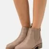 Boots À Talons - Taupe -Anna Field Soldes b462d4ab7db84ba0ab18bb75ae57930d