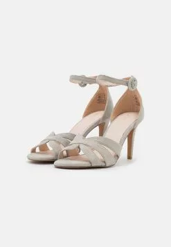 Anna Field Leather - Sandales - Grey -Anna Field Soldes ba052abb07e84b97850cf70161572c68