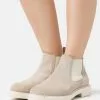 Leather - Boots À Talons - Beige -Anna Field Soldes becdbd83cfdb43ad8242f74d1cd2e39b