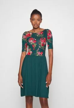 Anna Field Robe En Jersey - Multi-Coloured/Green