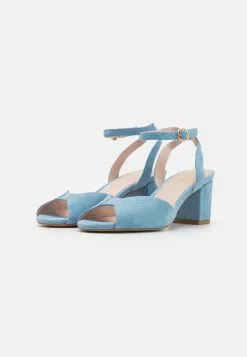 Anna Field Leather - Sandales - Light Blue -Anna Field Soldes c4a92d3384a945d9830cc68852c74113