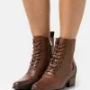 Anna Field Bottines À Lacets - Cognac -Anna Field Soldes ce4a180e329c451f950bebbafe99529c