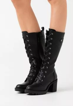 Anna Field Bottes À Plateau - Black