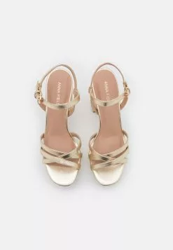 Anna Field Sandales À Plateforme - Gold -Anna Field Soldes ce6d34fb79da4214891f82a57d8ee1d3