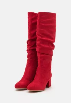 Anna Field Bottes - Red -Anna Field Soldes d6f84134dfd849caaab9f5d257cd0e71