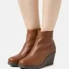 Anna Field Leather Winter Boot - Boots À Talons - Brown -Anna Field Soldes dcb0a855601f4251a8204bc7cc6db400