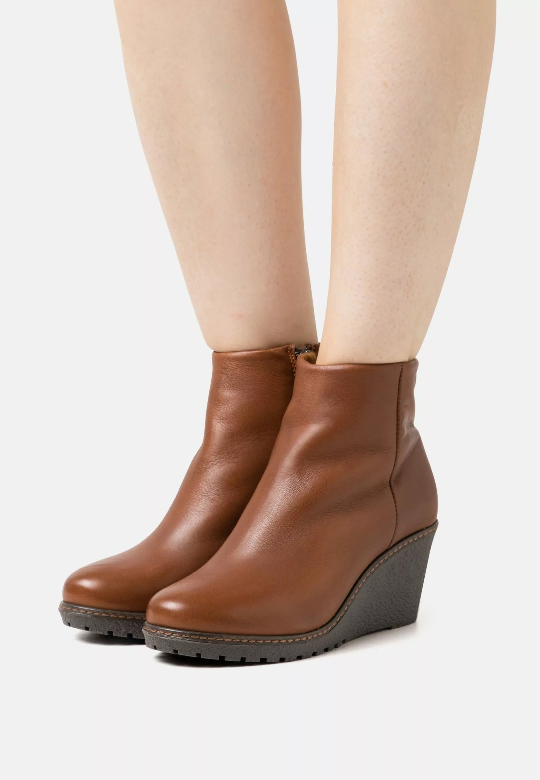Anna Field Leather Winter Boot - Boots À Talons - Brown 3 Anna Field Leather Winter Boot - Boots À Talons - Brown