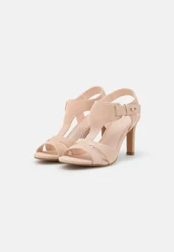 Anna Field Leather - Sandales À Talons Hauts - Beige -Anna Field Soldes dfb6dfe524be43568ed80a67b161e46f