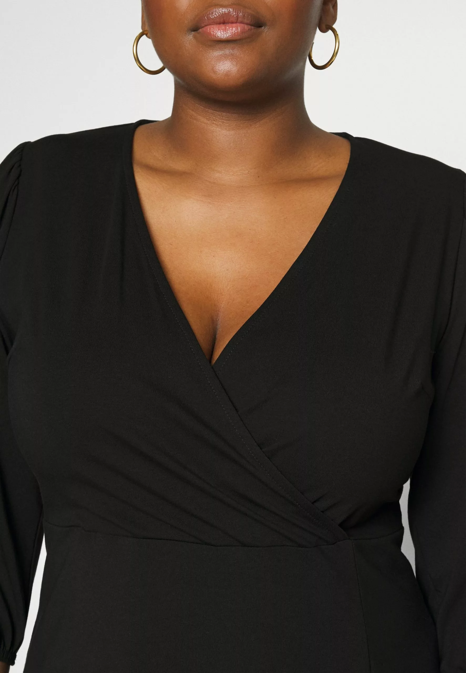 Robe En Jersey - Black 8 Robe En Jersey - Black – Image 6