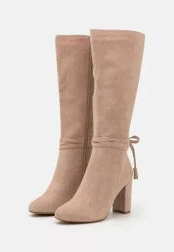 Leather - Bottes À Talons Hauts - Beige -Anna Field Soldes e5fb0d66720e46d2bafec2cdf68374f8