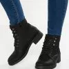 Anna Field Winter Boot - Bottines À Lacets - Black