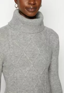 Anna Field Rollkragen Mini Strickkleid - Robe Fourreau - Grey 13 Anna Field Rollkragen Mini Strickkleid - Robe Fourreau - Grey -Anna Field Soldes e8a174040ccc4ee1a45178c42adaecbd