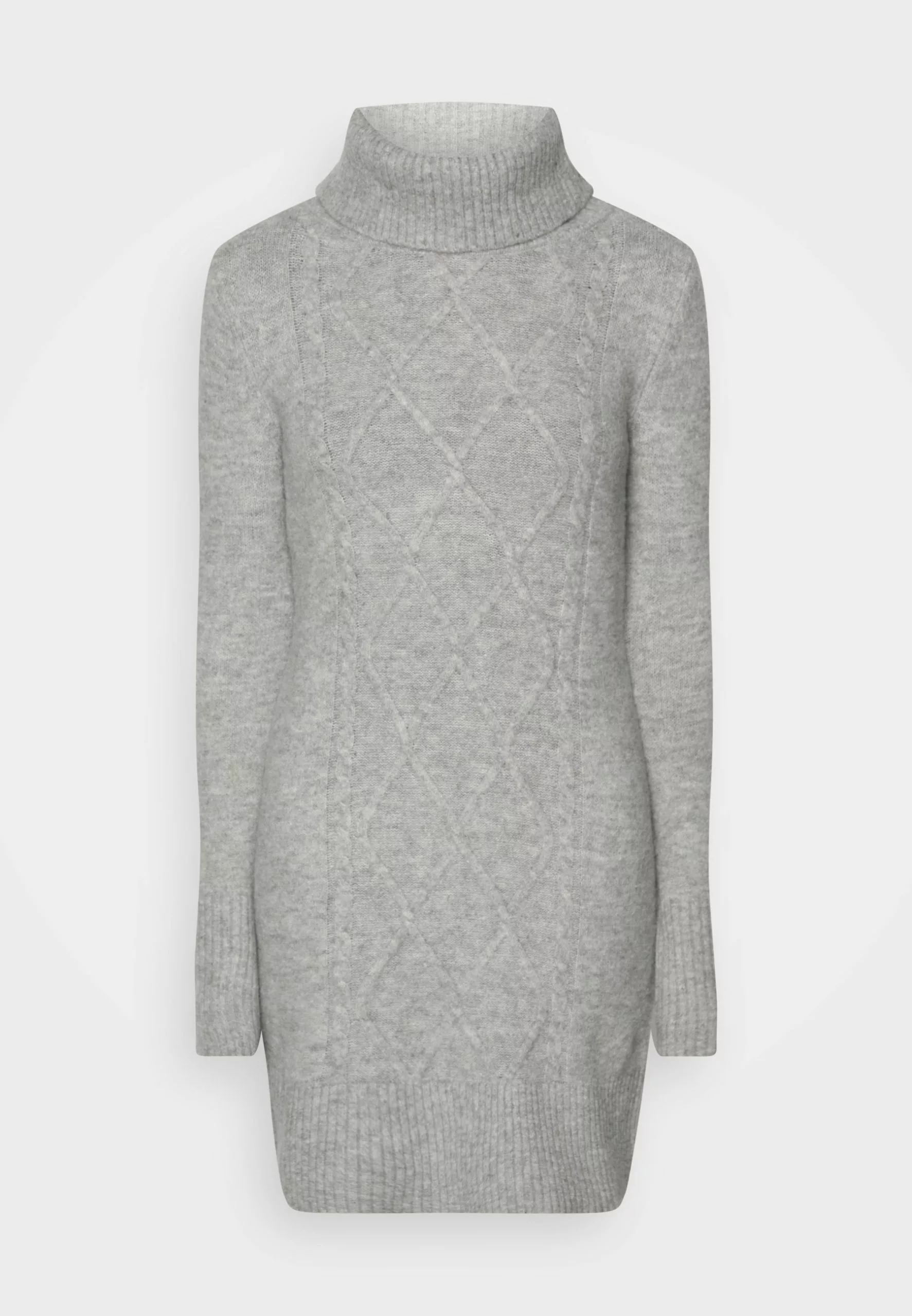 Anna Field Rollkragen Mini Strickkleid - Robe Fourreau - Grey 7 Anna Field Rollkragen Mini Strickkleid - Robe Fourreau - Grey – Image 5