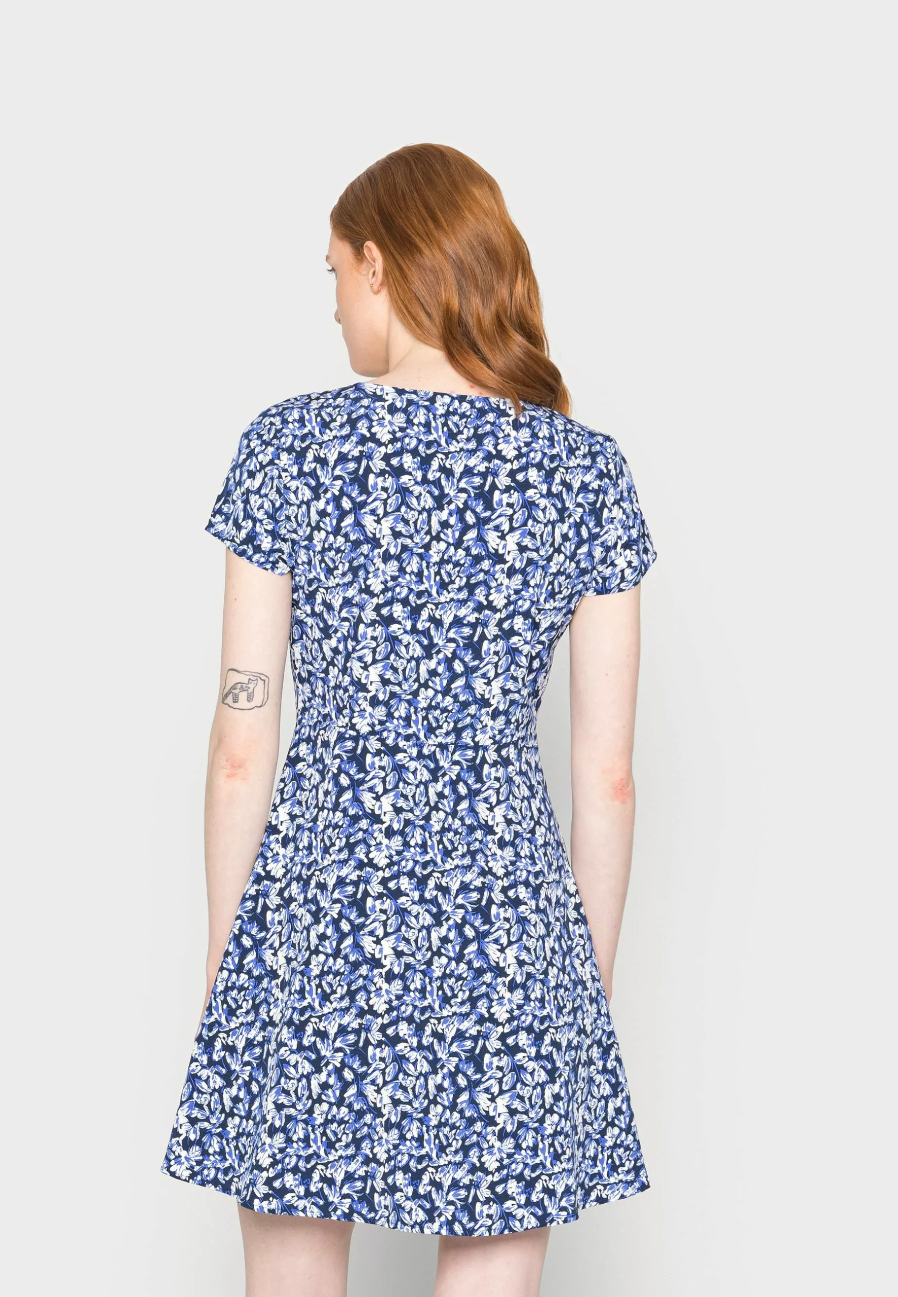 Anna Field Robe De Jour - Blue/White/Multi Coloured 5 Anna Field Robe De Jour - Blue/White/Multi Coloured – Image 3