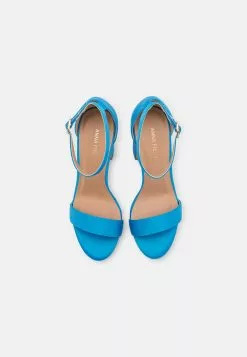 Anna Field Sandales À Talons Hauts - Blue -Anna Field Soldes f0add7e20fe24f778a93ff406ba3ef26