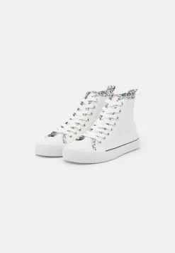 Anna Field Baskets Montantes - White/Multi-Coloured -Anna Field Soldes f687210ed450493b8c6edc8039025eba